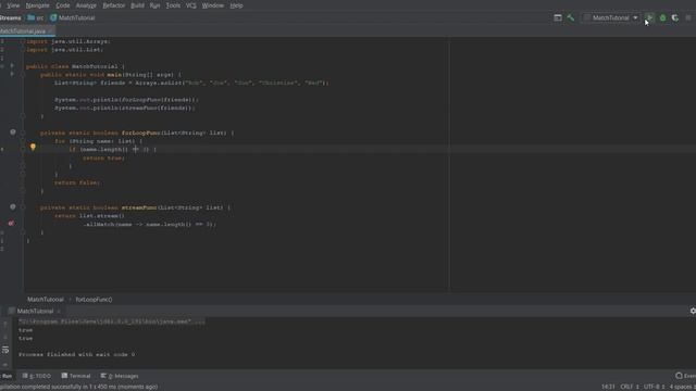 Java 8 Stream Tutorial - Any/All/None Match смотреть онлайн