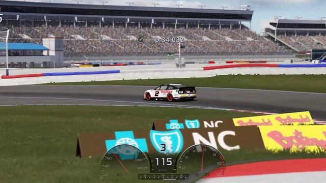 Assetto Corsa | NASCAR Gen 7 @ Charlotte RC - 1:20.1 смотреть онлайн