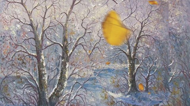 Лес зимой. Растения зимой. Природоведение. смотреть онлайн