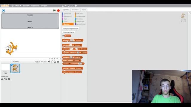 Переменные и списки: Scratch для детей и начинающих. Базовая информация и секреты программирования смотреть онлайн