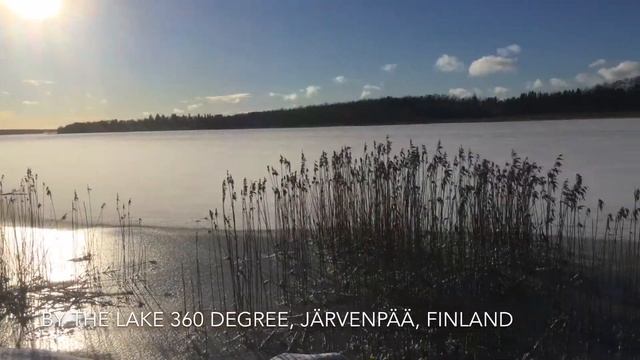 Tuusula lake, Järvenpää , Finland 芬蘭杜蘇拉湖畔冬日風光 смотреть онлайн