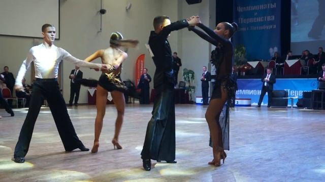 ЧиП СПб 2018. Молодежь. ЛА. Зайченко - Стернард. Румба. смотреть онлайн