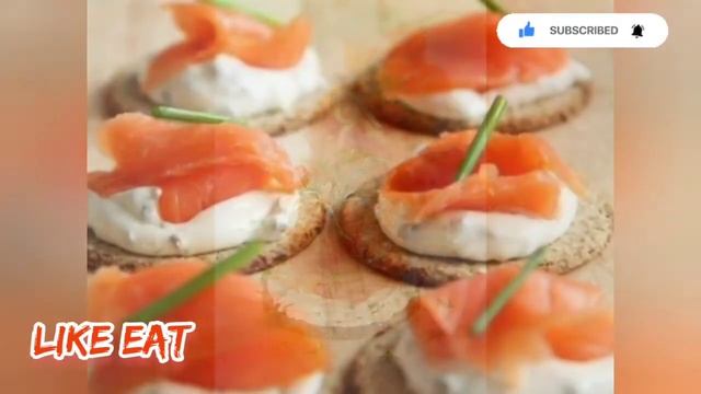 Крекер. Закуска. Crackers. Snack on crackers. Закуска на крекере. Оригинальные идеи подачи. Фуршет. смотреть онлайн