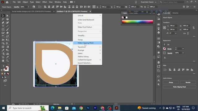 Tranding Social media Design in Photoshop. смотреть онлайн