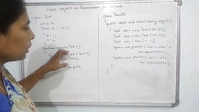 II B.TECH-II SEM-R19-CSE-JAVA-Class Objects as Parameters in Methods смотреть онлайн