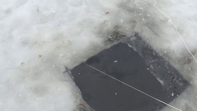 Финская доска для постановки сети под лёд. смотреть онлайн