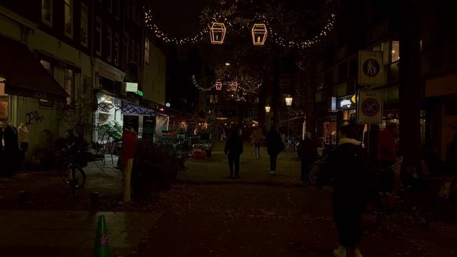 Famous Street Market | Albert Cuyp Market, Amsterdam | 4k смотреть онлайн