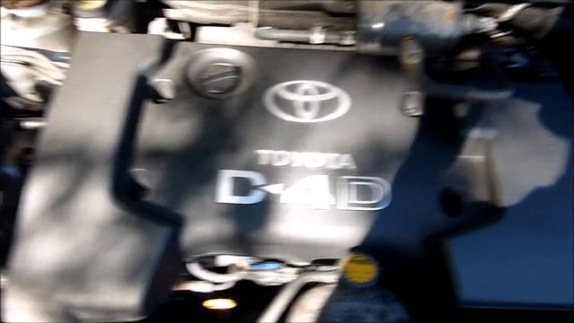 2007 TOYOTA COROLLA VERSO 2.0 D4D ENGINE - 1CD-FTV смотреть онлайн