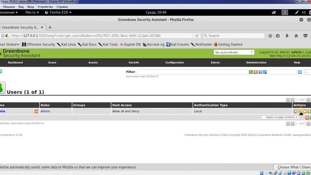 Установка и использование OpenVAS (GVM) на Kali Linux №19 #OpenVAS смотреть онлайн