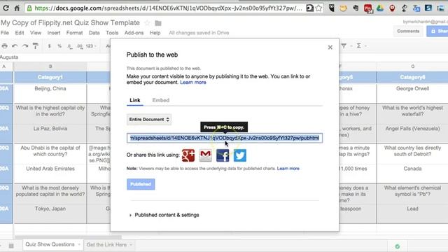 How to Create a Quiz Show With Flippity.net смотреть онлайн