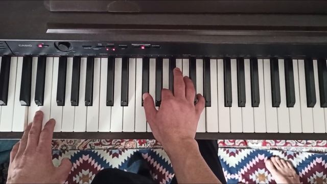 Танец под дождем - пианино (акорд)