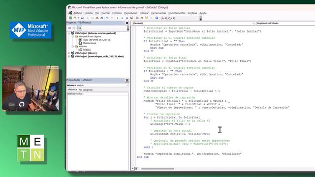 Adiós a la Impresión Manual: ¡Imprime Folios Consecutivos Automáticamente en Excel! #Excel #Macros смотреть онлайн