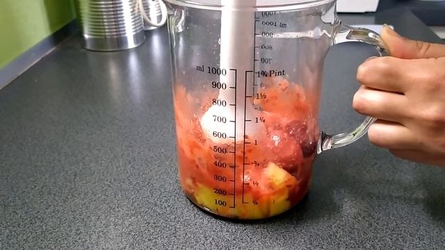 ✔ СМУЗИ КЛУБНИКА - АНАНАС ✔