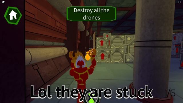 Ben 10 Super Hero Time | All Hard Challenges Walkthrough | NO DAMAGE [ROBLOX] смотреть онлайн