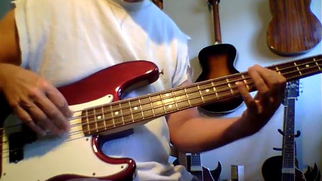 Fender 05 MIM Precision bass $649 huge resonance musical sound смотреть онлайн