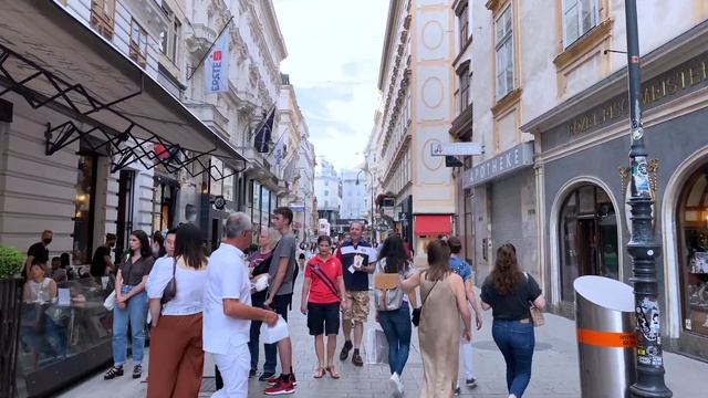 Австрия Вена, прогулка по лучшим местам города! 4К walk Vienna смотреть онлайн
