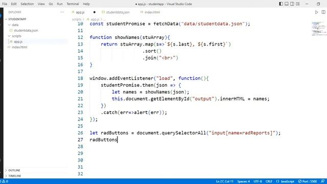 Assigning Event Handlers to a Group of Radio Buttons in JavaScript: The Change Event смотреть онлайн