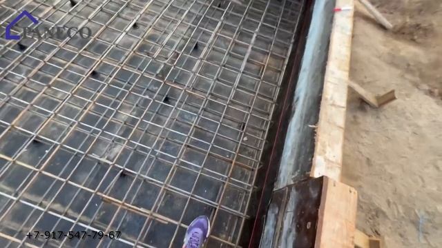 Полистиролбетон. Фундаментная плита толщиной 250 мм по всем нормам и правилам. смотреть онлайн