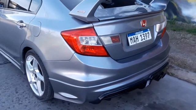 Honda civic 2012 tuning. смотреть онлайн