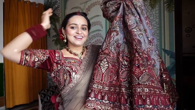 Heavy Wedding Lehenga Reuse Kaise kare? смотреть онлайн