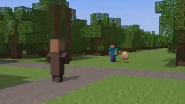 Яйцо в мире minecraft,серия 4. смотреть онлайн