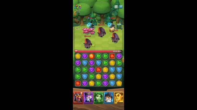 Puzzle Breakers #2. Стратегия 3 в ряд. Тестируем новых героев. смотреть онлайн
