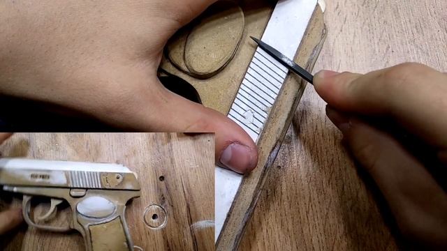 Как сделать Пистолет Макарова из дерева! \\ How to make a Makarov Pistol out of wood! смотреть онлайн