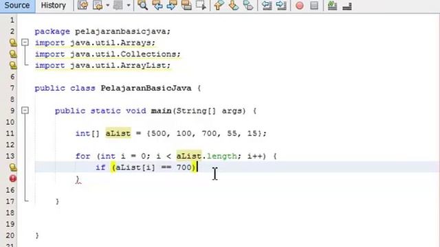 Basic Java 21 pelajaran Arrays contains() indexOf() смотреть онлайн
