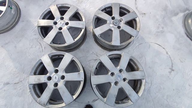 Литые диски r15 4x100 6JJ ET50 DIA58 смотреть онлайн