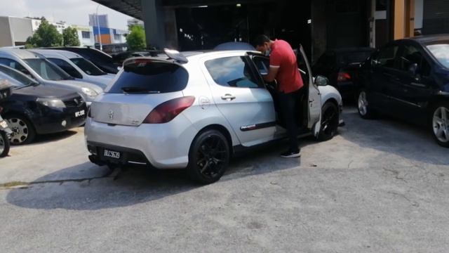 Peugeot 308 t7 sound with pop bang смотреть онлайн