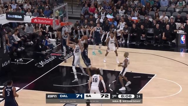 Dereck Lively II (16 points) Highlights vs. San Antonio Spurs | 10/25/2023 смотреть онлайн