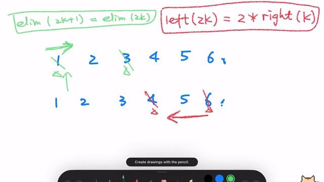 Leetcode Medium 390, Elimination Game, One line Python solution смотреть онлайн