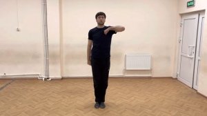 10-ый Видео Урок Лезгинки. Осетинский танец Хонга для начинающих учеников