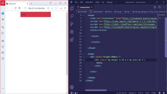Bootstrap Sizing(Width - Height), Spacing (Margin - Padding) and Text | Bootstrap Tutorial смотреть онлайн