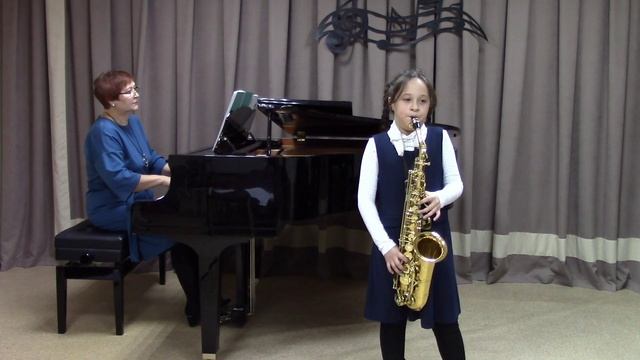 Колыбельная Клары - Саксофон - Самира Кутузова - 9 лет смотреть онлайн