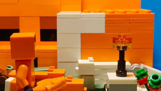 Лего Майнкрафт (Minecraft) «Лисья хижина» анимация (мультик) 21178 смотреть онлайн