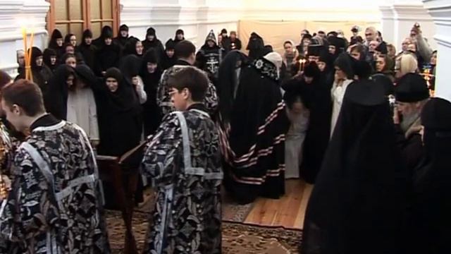 Постриг в Богородице-Тихоновском женском монастыре г. Задонск смотреть онлайн