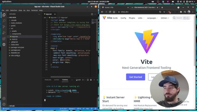 Vite - Como criar projeto Vue 3 com Vite? смотреть онлайн