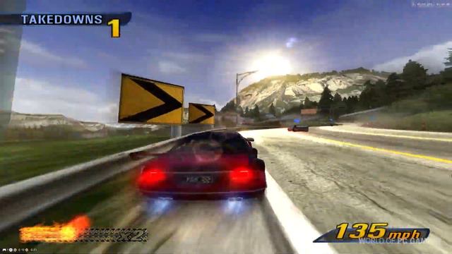 CREATE TRAFFIC CARNAGE - Burnout 3: Takedown PCSX2 Gameplay (PS2) 2000's PS2 Game смотреть онлайн