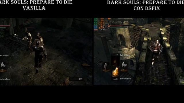 Dark Souls: Prepare to die Edition Vanilla VS DSfix Game test NVIDIA 920 MX смотреть онлайн