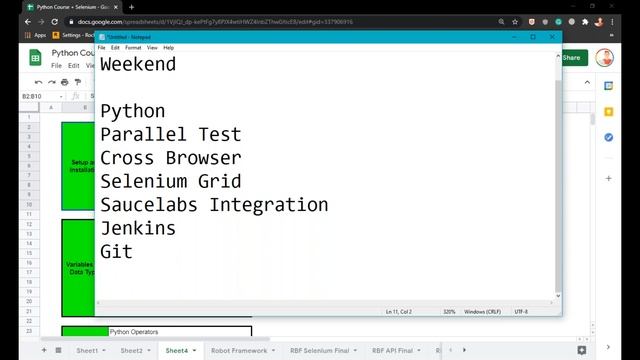 Selenium with Python - Demo session - Batch April 2021 смотреть онлайн