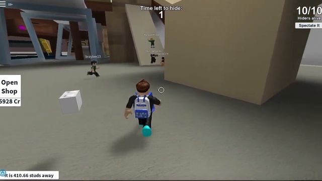 Roblox - How to GLITCH OUT of the Attic Map (Hide and Seek Extreme) смотреть онлайн