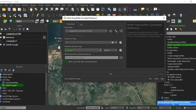 QGIS Tutorial : How To Make a Radius/Buffer Zone смотреть онлайн