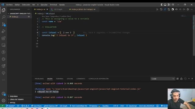 Javascript Evaluations Double Equal vs Triple Equal смотреть онлайн