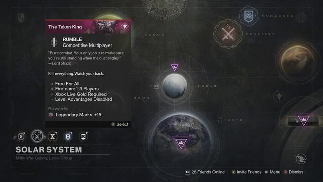Destiny: The Taken King - How To Get 90 Legendary Marks A Day EASY! (Best method) смотреть онлайн
