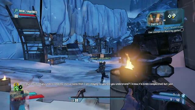 Tigress plays BorderLands with Dovah смотреть онлайн