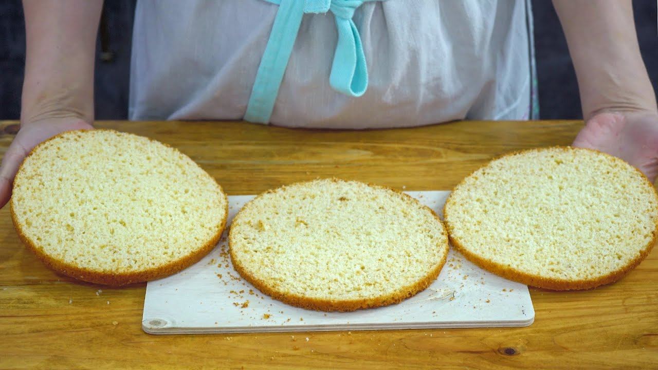 Кексовый бисквит на СГУЩЕНКЕ - Я - ТОРТодел! смотреть онлайн