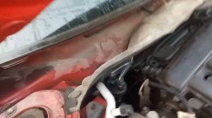 Прочистка дренажів під жабо Рено меган 2 Renault megan 2