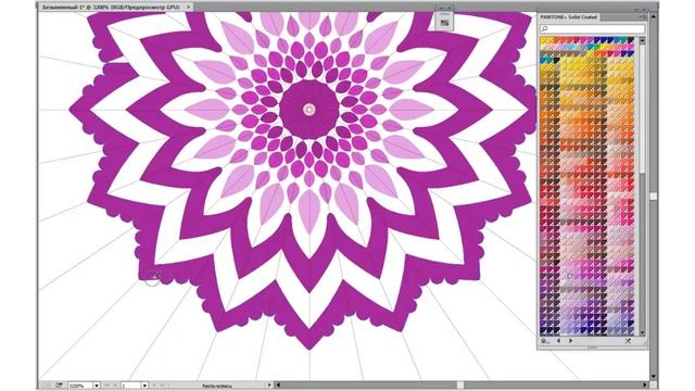 New ornament in Adobe Illustrator. Specially for Fiverr смотреть онлайн
