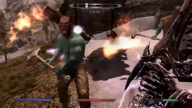 It's Raining Trains!!!!! Funny Skyrim Mod смотреть онлайн